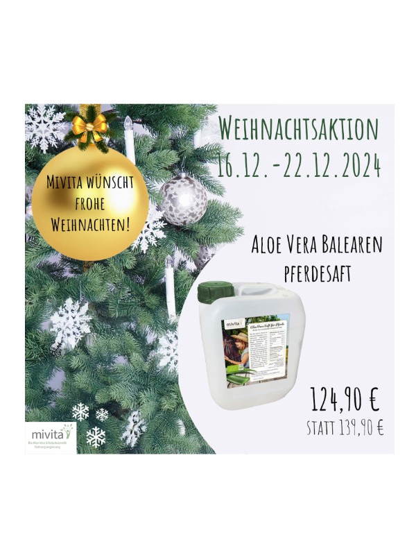 Aloe Vera Balearen Pferdesaft